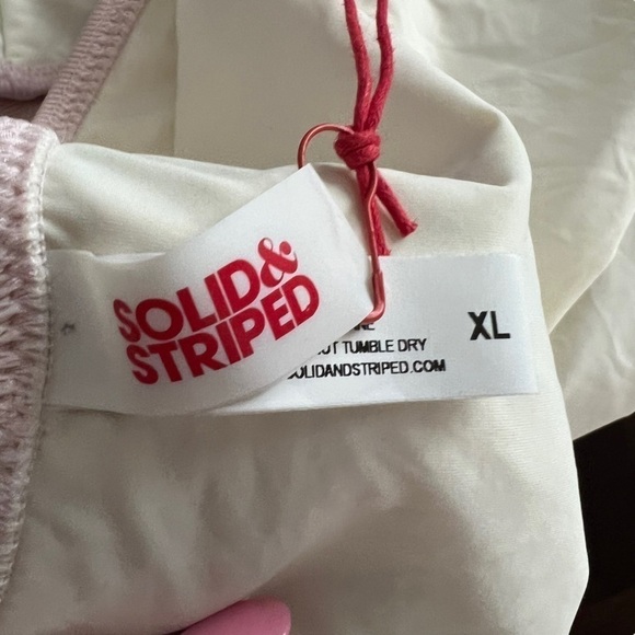 Solid & Striped - NWT Bailey One Piece Petal Rib Bathing Suit Sz XL - Picture 12 of 12